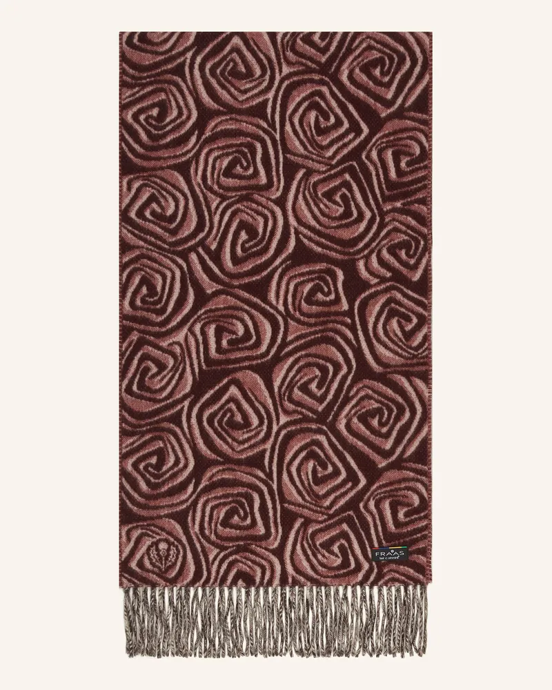 Fraas Schal Dunkelrot