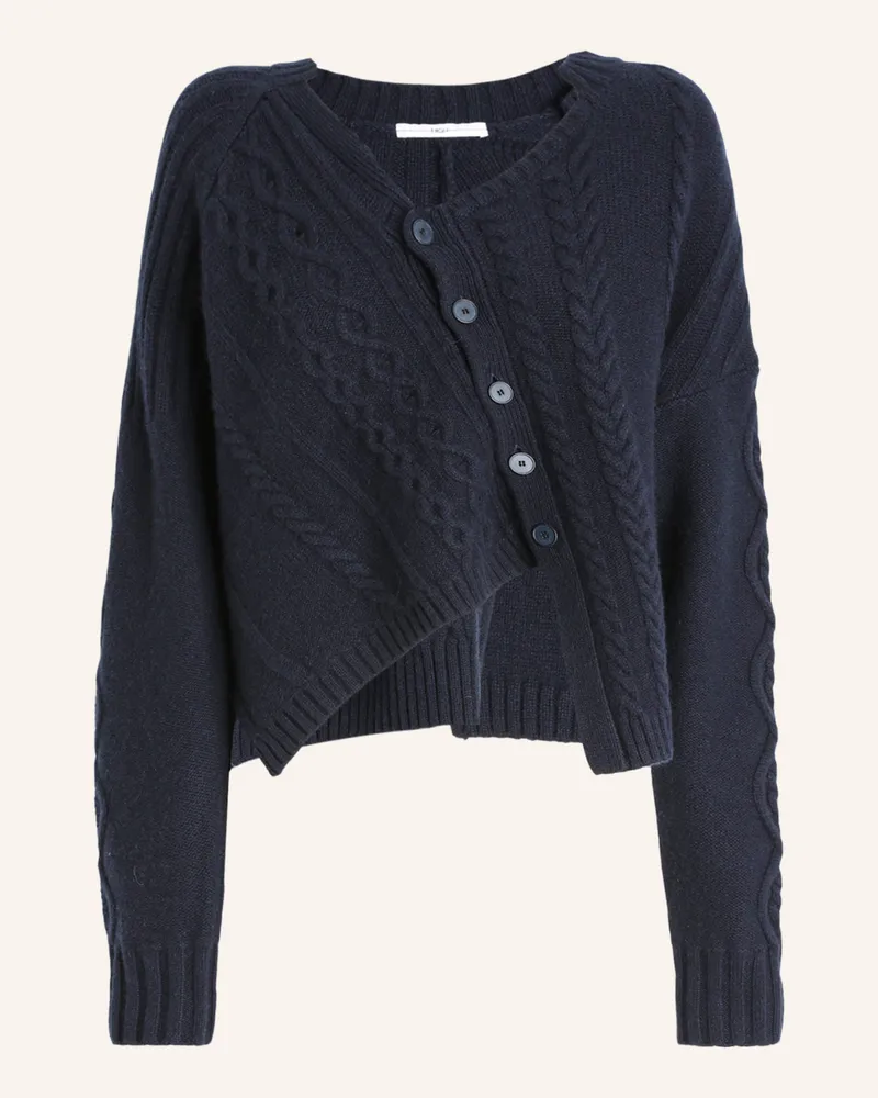 HIGH Strickjacke INTERVENE Blau