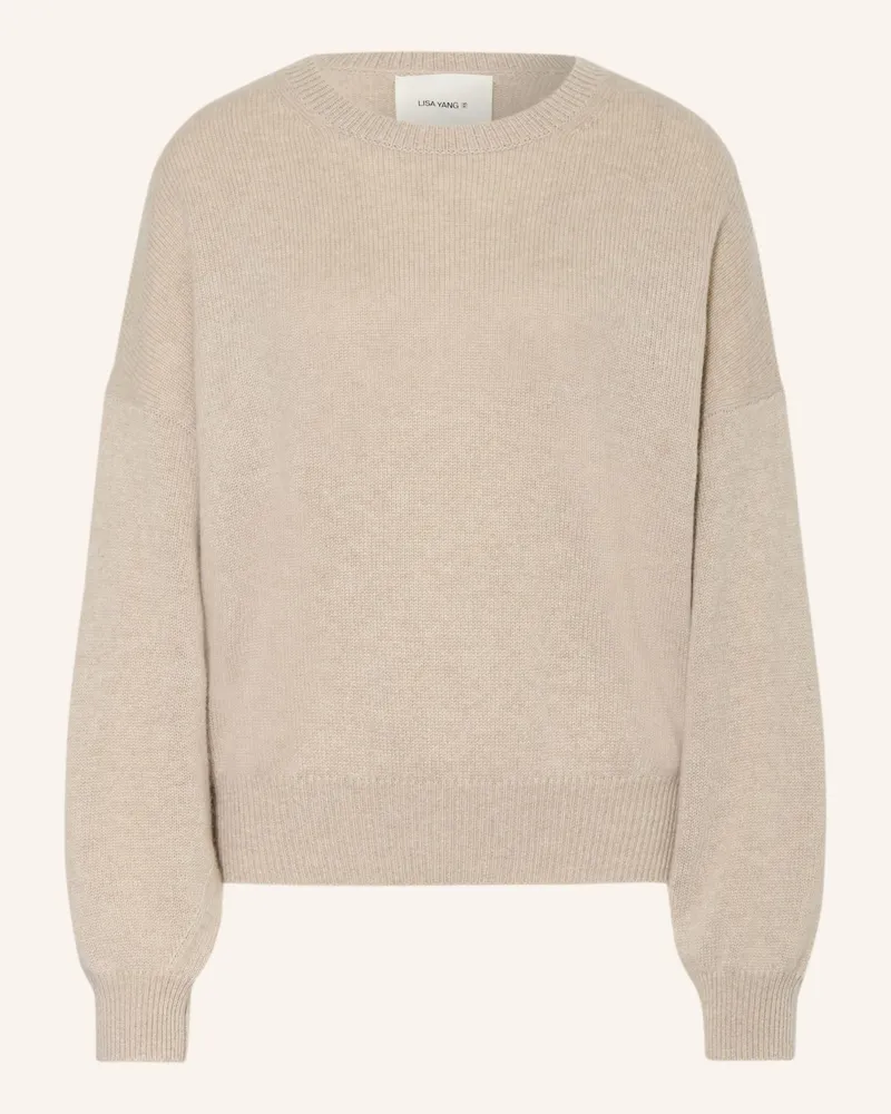Lisa Yang Cashmere-Pullover beige Beige