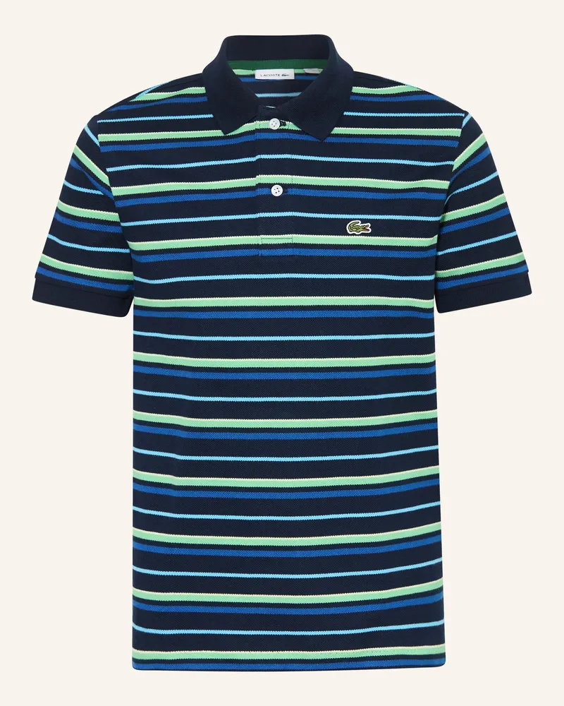 Lacoste Piqué-Poloshirt blau Dunkelblau
