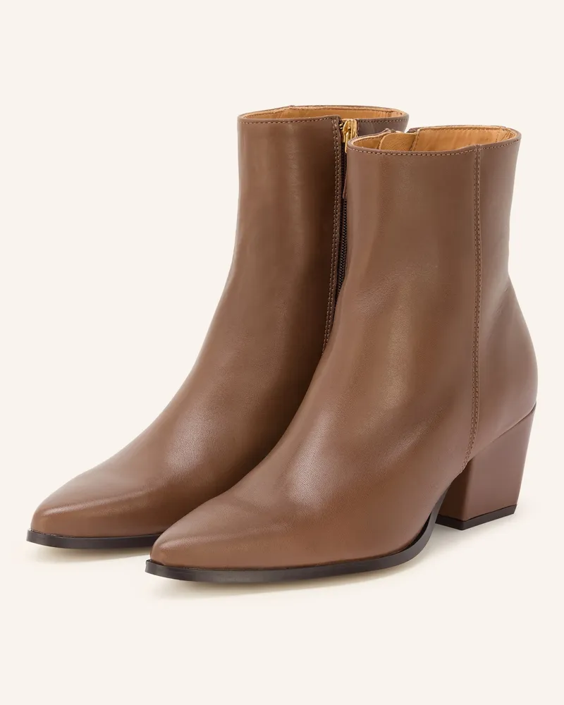 Mrs & HUGS Stiefeletten braun Braun
