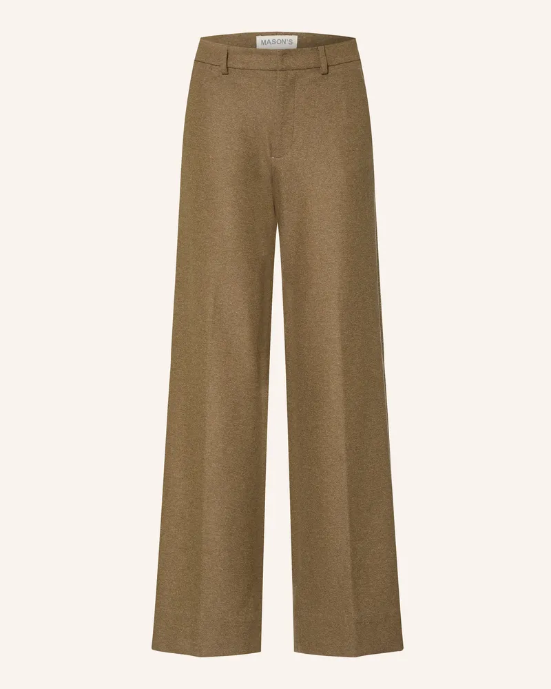 Mason's Marlenehose New York Studio beige Braun