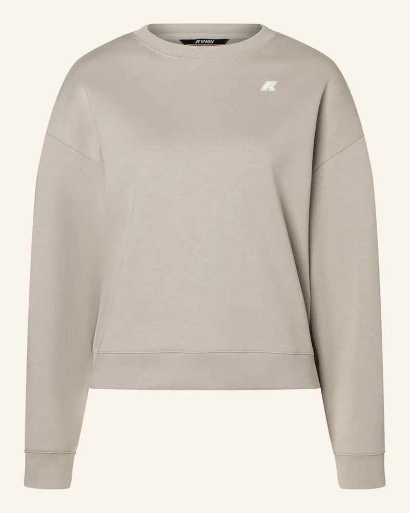 K-Way Sweatshirt Loizelle Interlock beige Beige