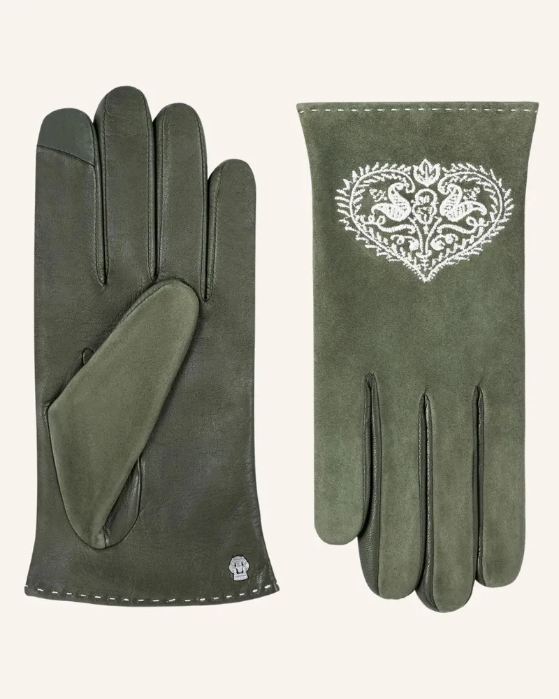 Roeckl Handschuhe GITTI Dunkelgrün