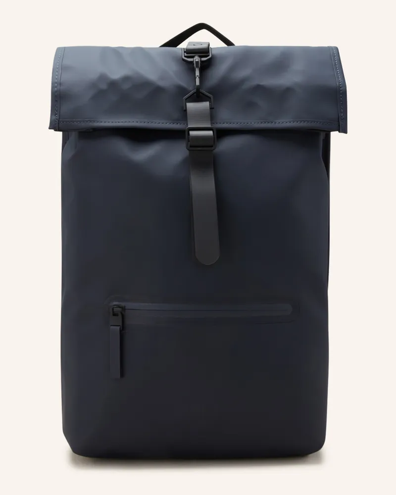 RAINS Rucksack mit Laptop-Fach Dunkelblau