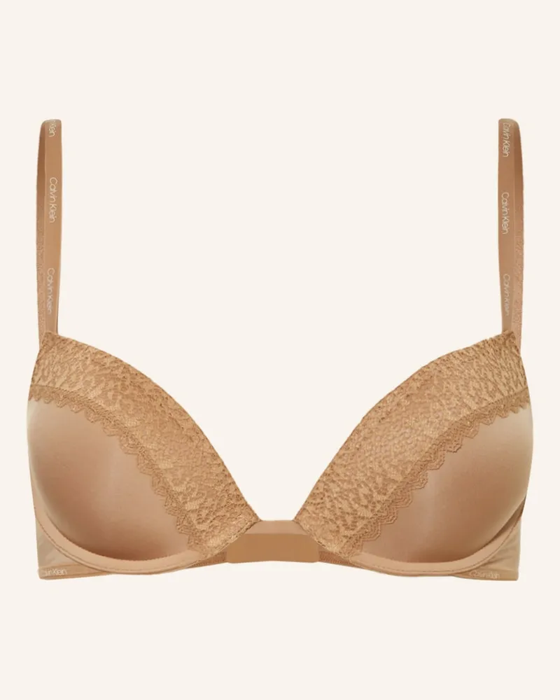 Calvin Klein Push-up-BH FLIRTY Beige