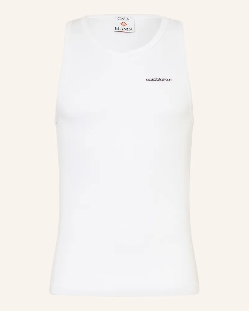 Casablanca Paris Tanktop Weiss