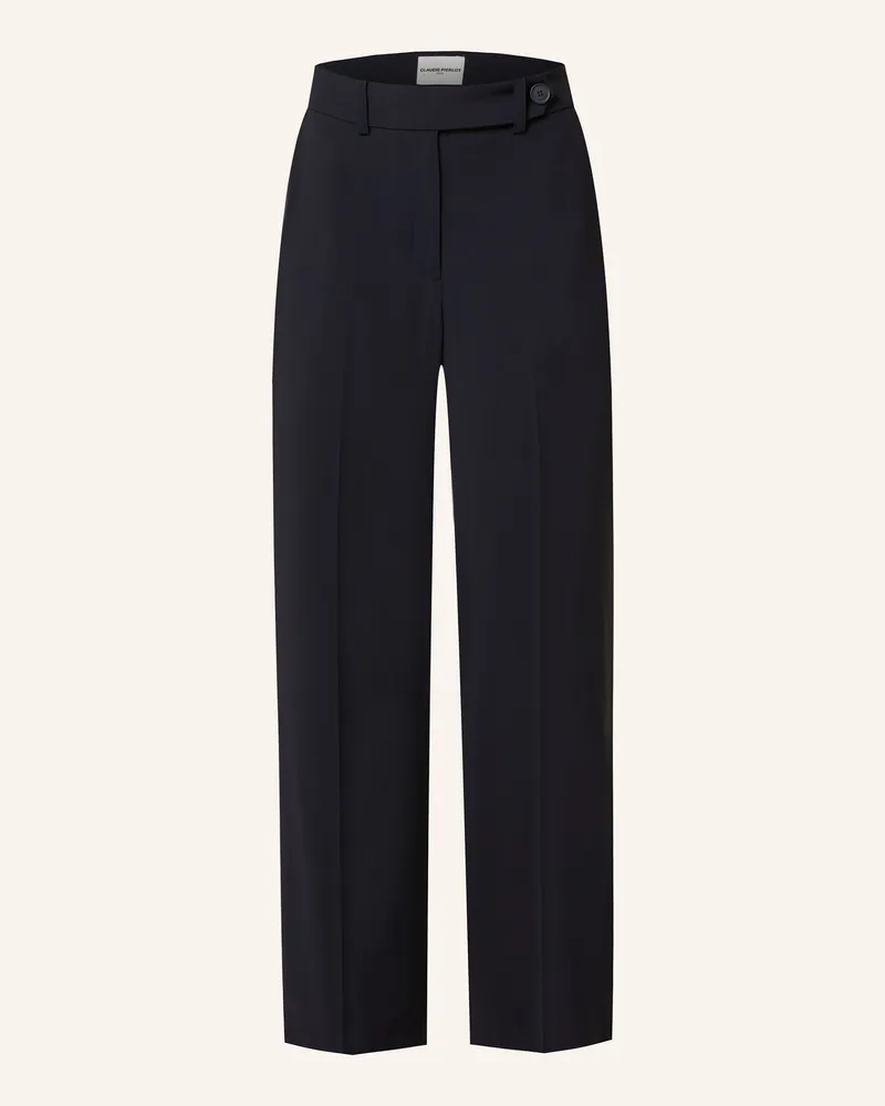 Claudie Pierlot Marlenehose Dunkelblau