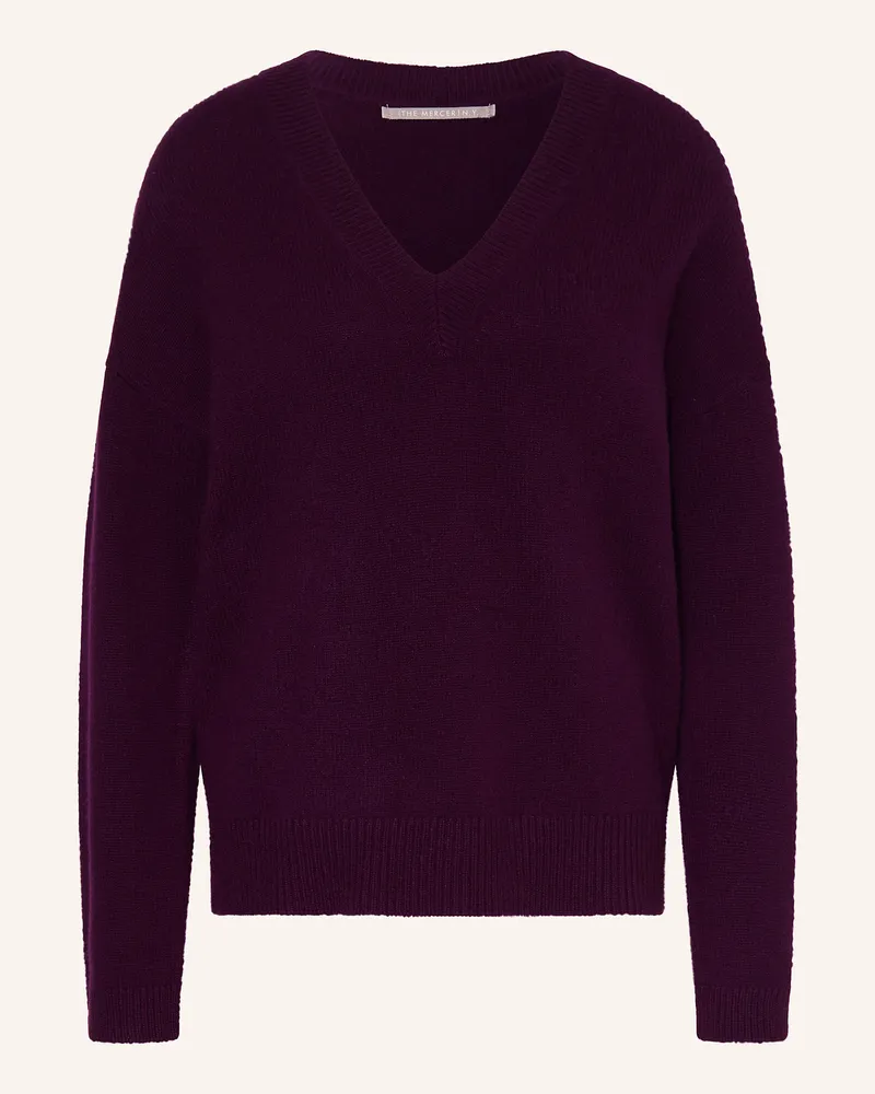 (THE MERCER) N.Y. Pullover aus Cashmere Dunkellila