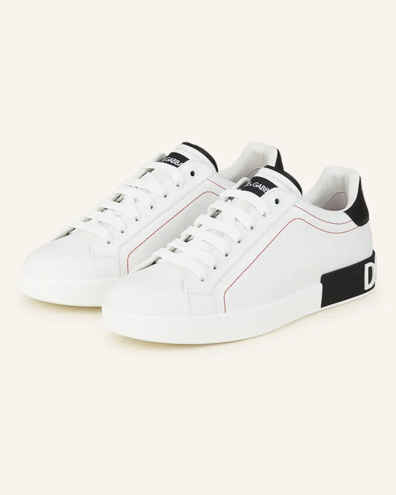 Dolce & Gabbana Sneaker Portofino weiss Weiss