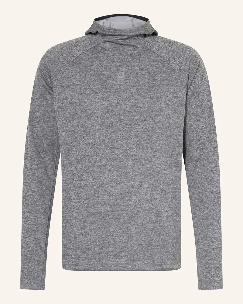 ON Funktionshoodie TREK HOODIE Grau