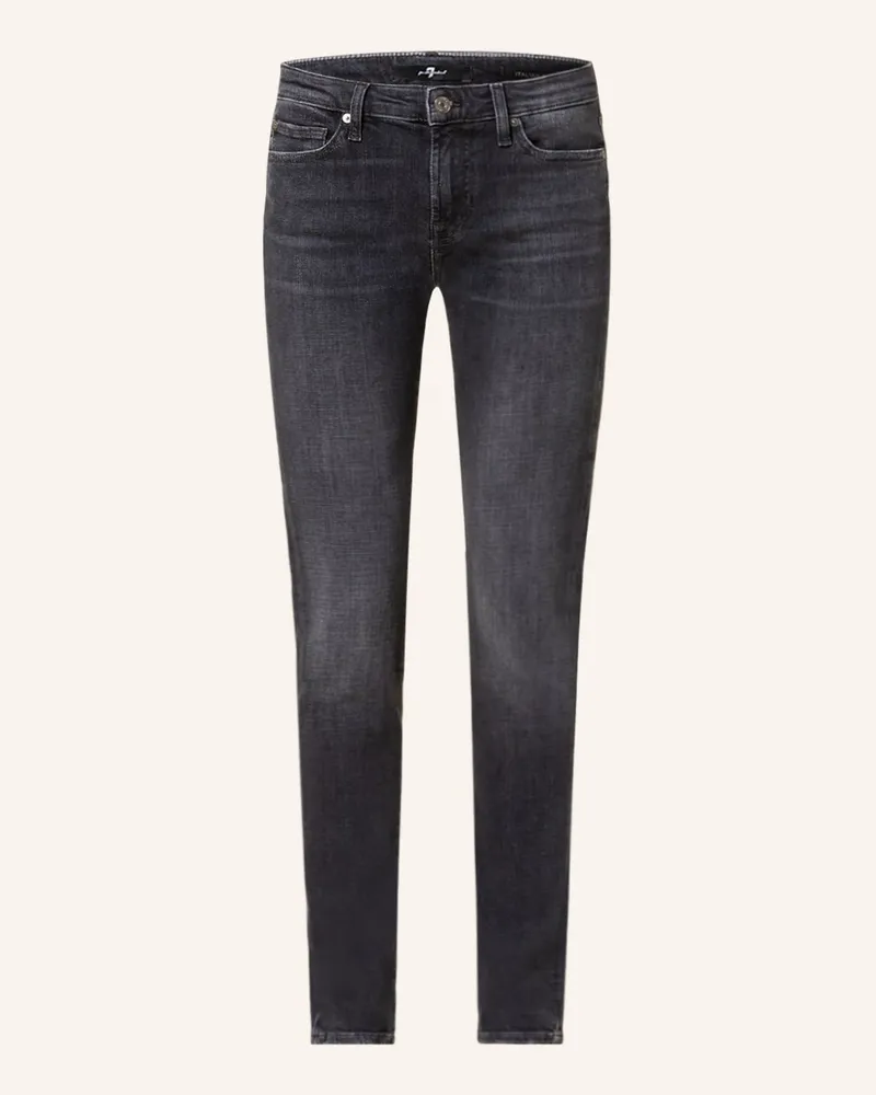 7 for all mankind Skinny Jeans PYPER Schwarz