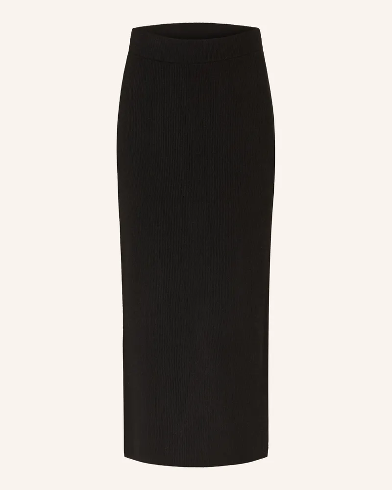 Mrs & HUGS Strickrock schwarz Schwarz