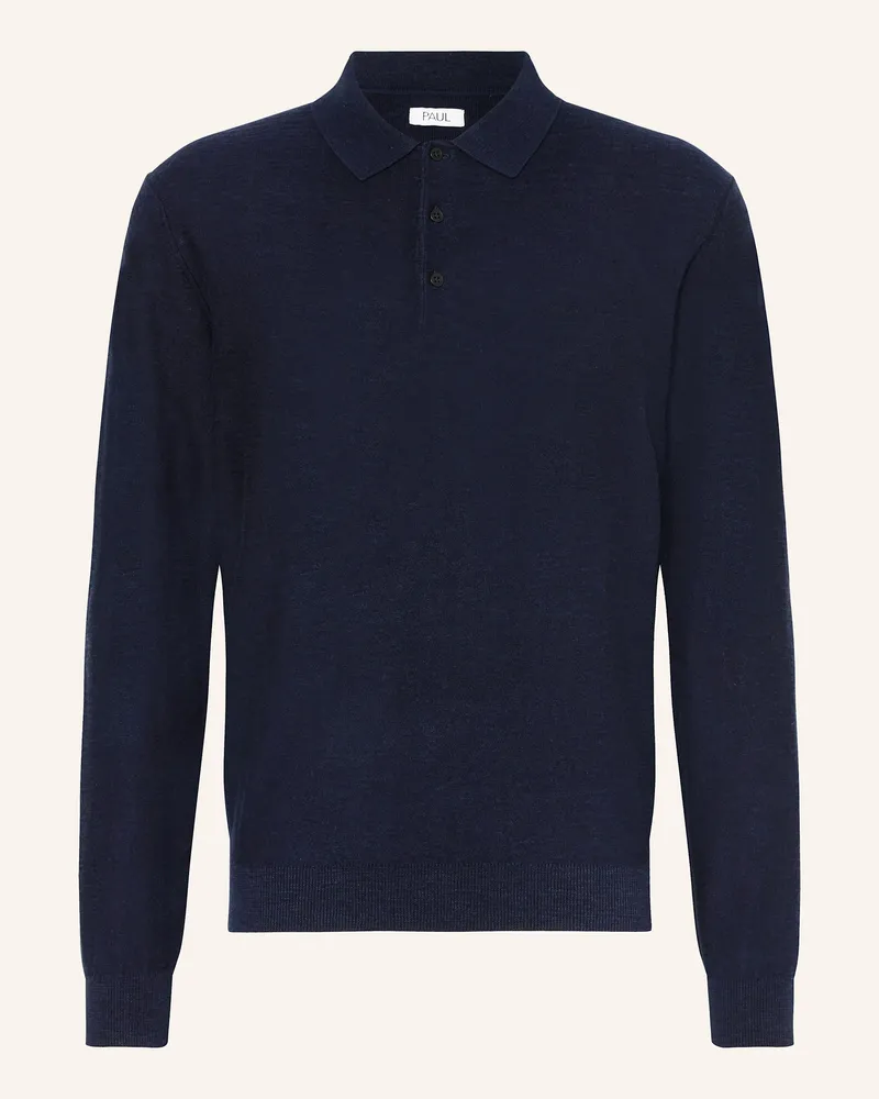 paul Strick-Poloshirt blau Dunkelblau