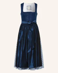 Johann & Johanna Dirndl WIESSEE mit Leinen Blau