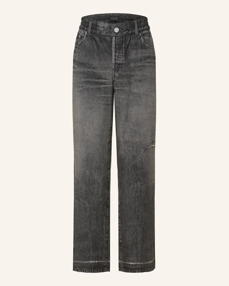 AllSaints Hose in Jeansoptik Grau