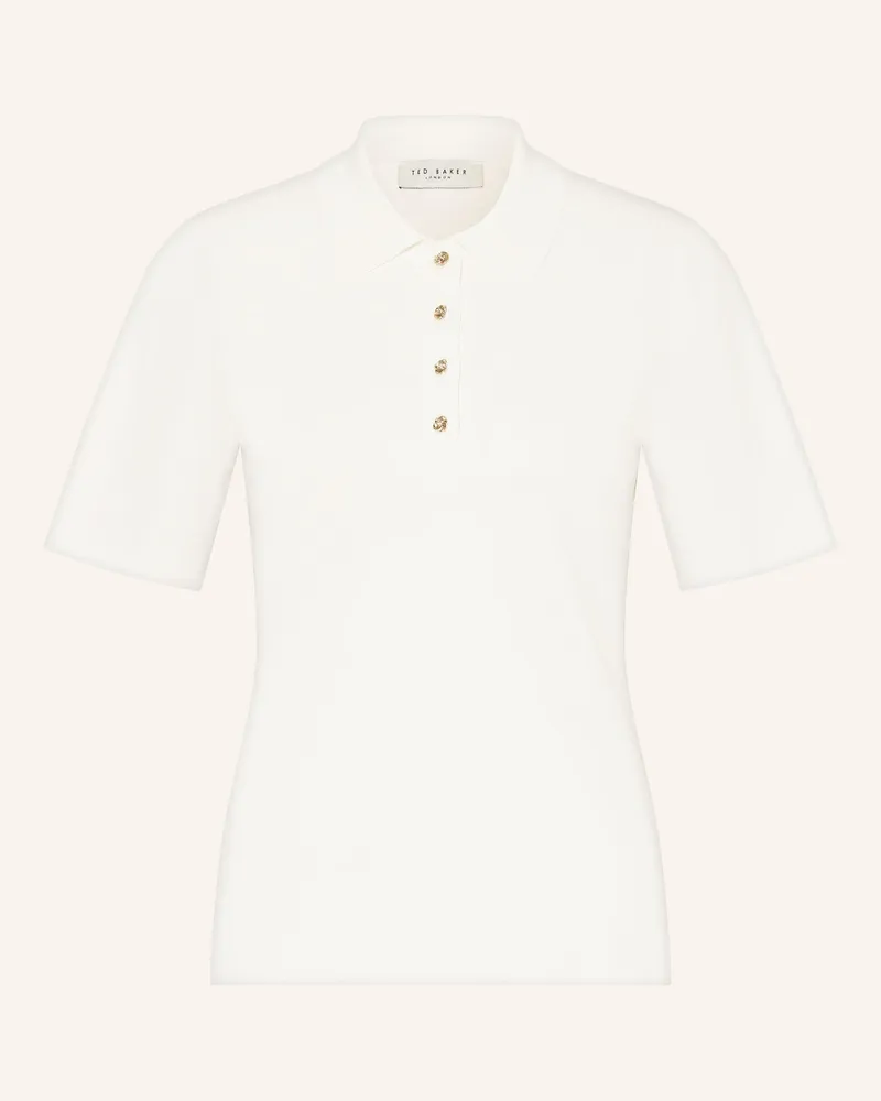 Ted Baker Strick-Poloshirt ELBETH Ecru