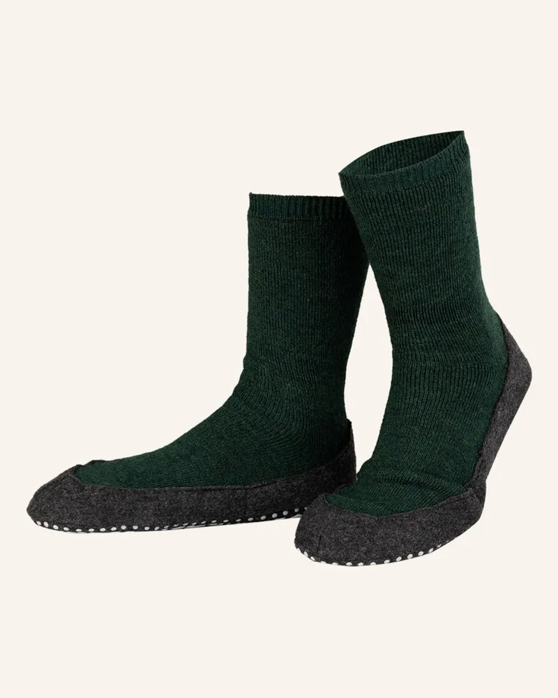 Falke Hausschuhe COSYSHOE Dunkelgrün