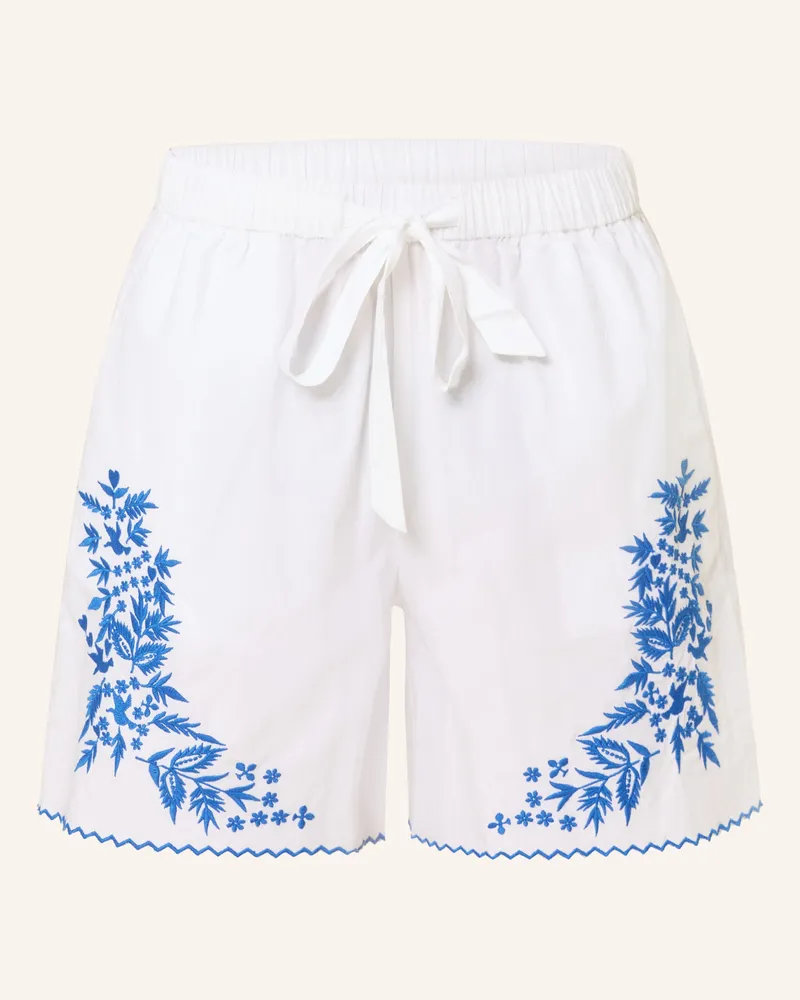 Rich&Royal Shorts Weiss