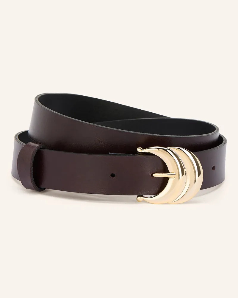 ba&sh Ledergürtel Bolbi braun Dunkelbraun