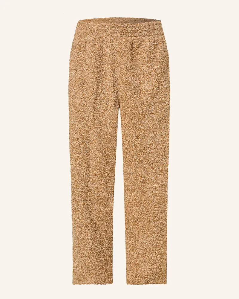 adidas Sweatpants Aus Bouclé beige Cognac