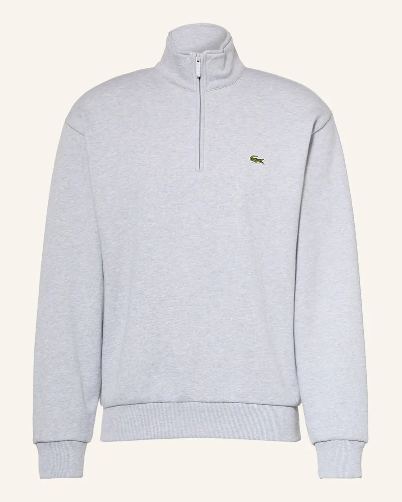 Lacoste Sweat-Troyer grau Hellgrau
