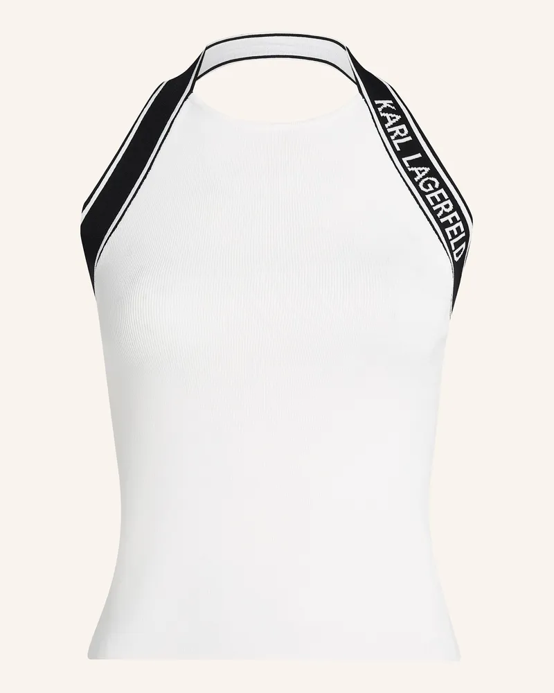 Karl Lagerfeld Top Weiss