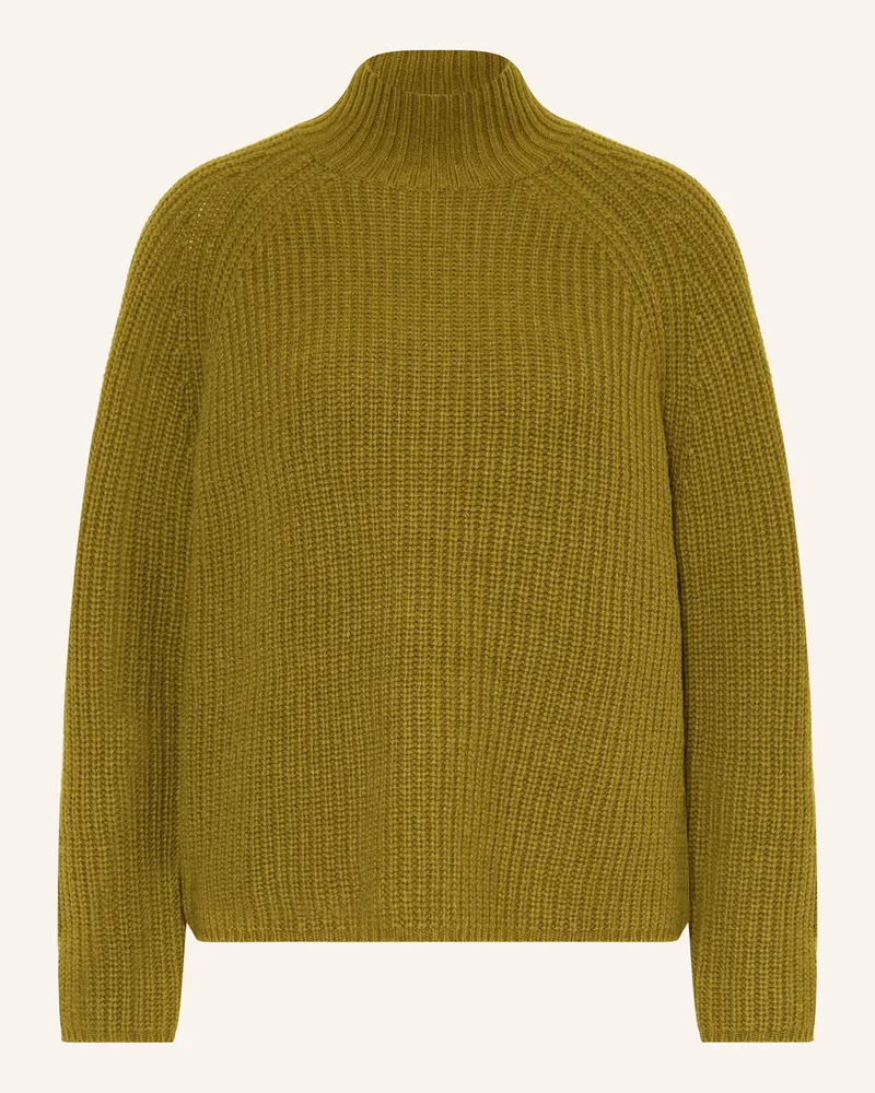 lilienfels Pullover Mit Cashmere gruen Oliv