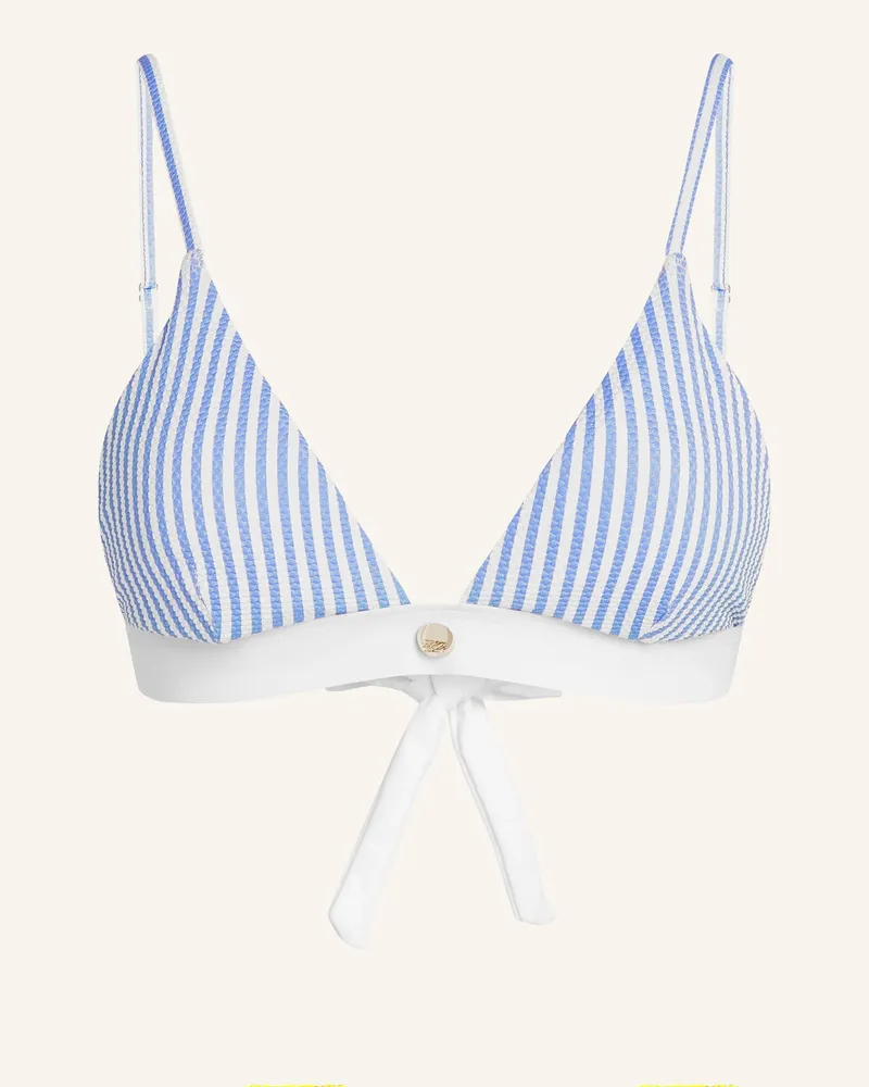 Karl Lagerfeld Bikini-Top blau Blau