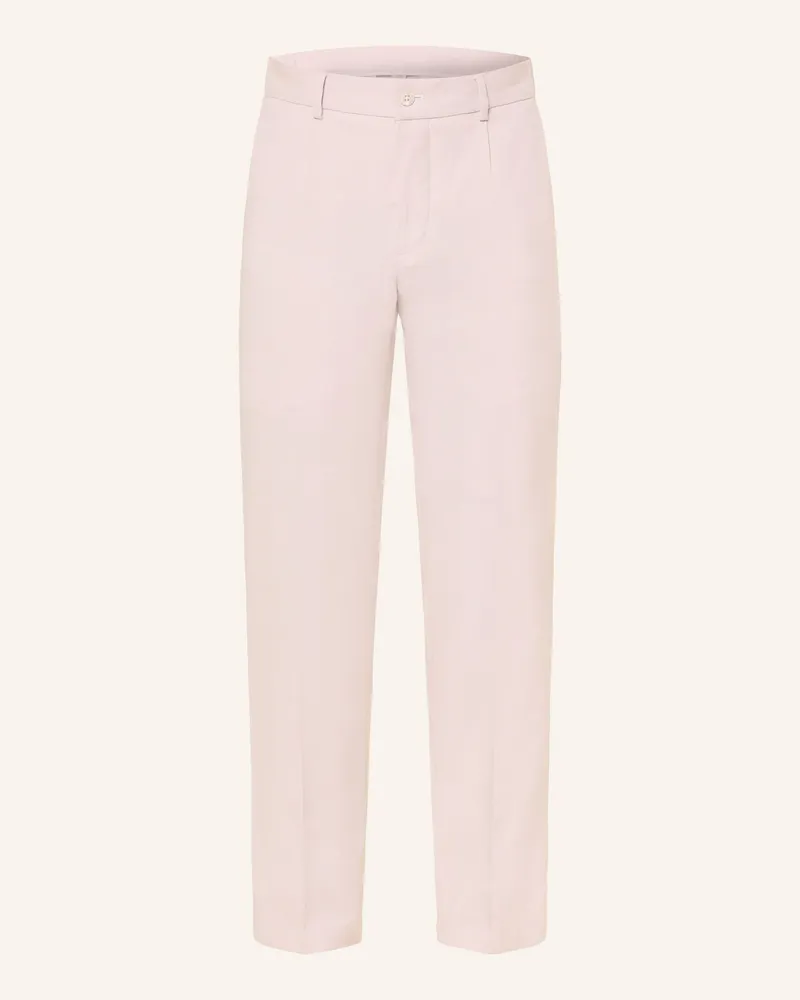 paul Anzughose Slim Fit rosa 500