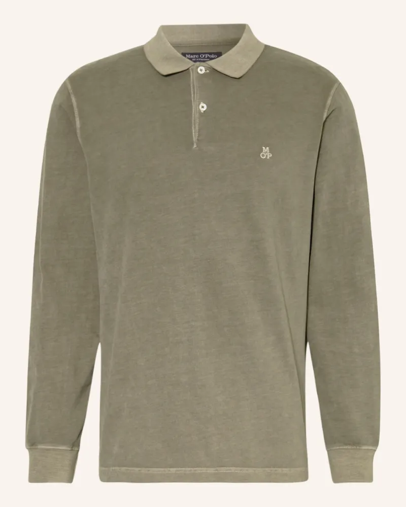 Marc O'Polo Jersey-Poloshirt Regular Fit Oliv