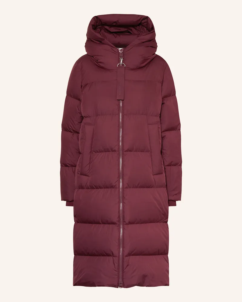 Marc O'Polo Daunenmantel Dunkelrot