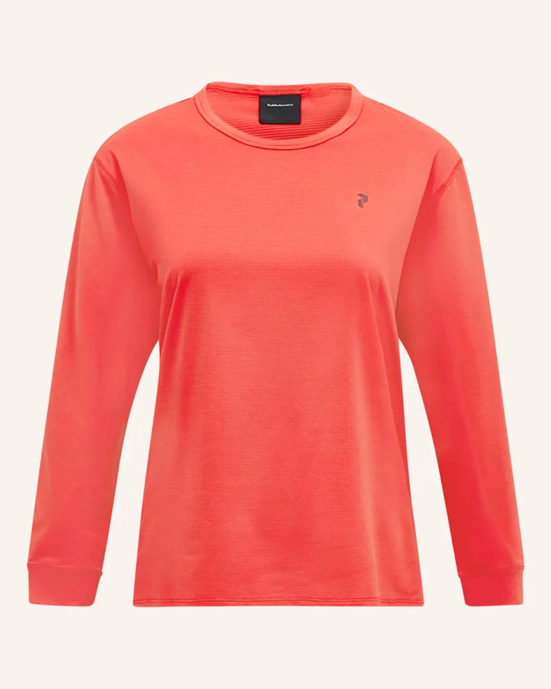 Peak Performance Longsleeve TRAIL Rot