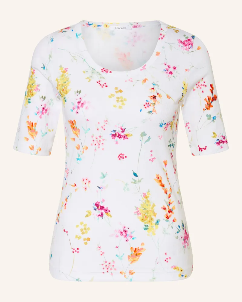 Efixelle T-Shirt weiss Creme