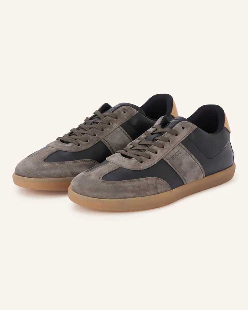 TOD'S Sneaker schwarz Schwarz