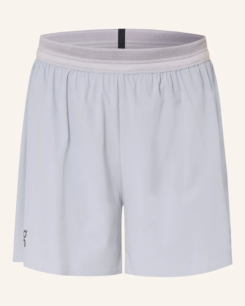 ON 2-in-1-Laufshorts PERFORMANCE Hellgrau