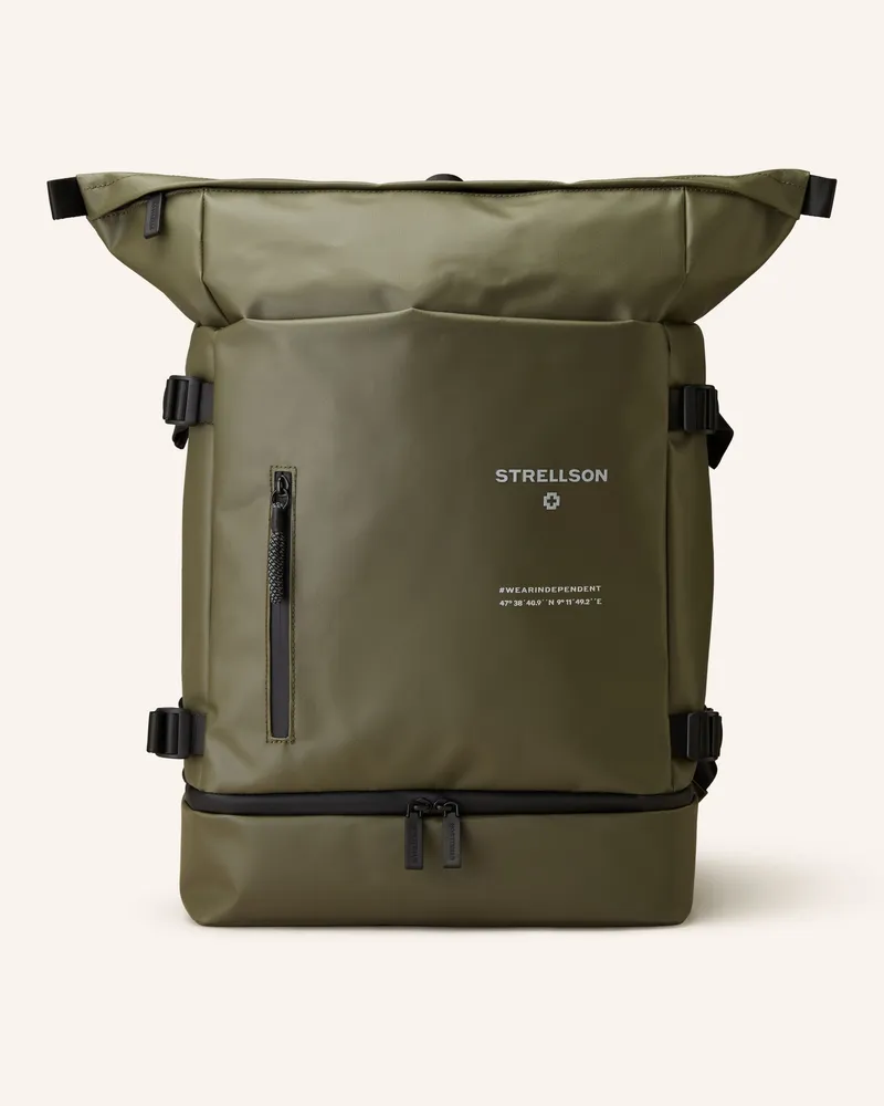 Strellson Rucksack STOCKWELL 2.0 mit Laptop-Fach Khaki