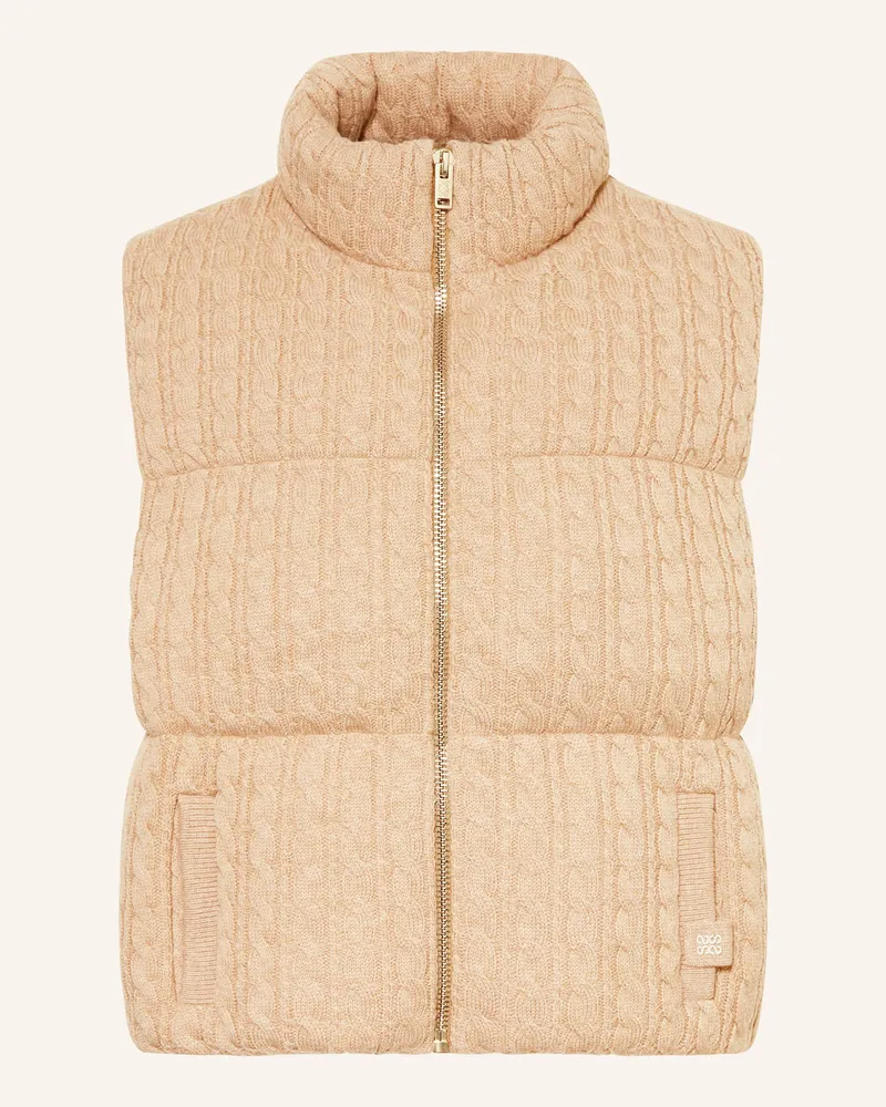 Sandro Strickweste Beige