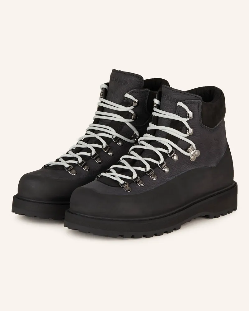 Diemme Schnürstiefel Roccia schwarz Schwarz