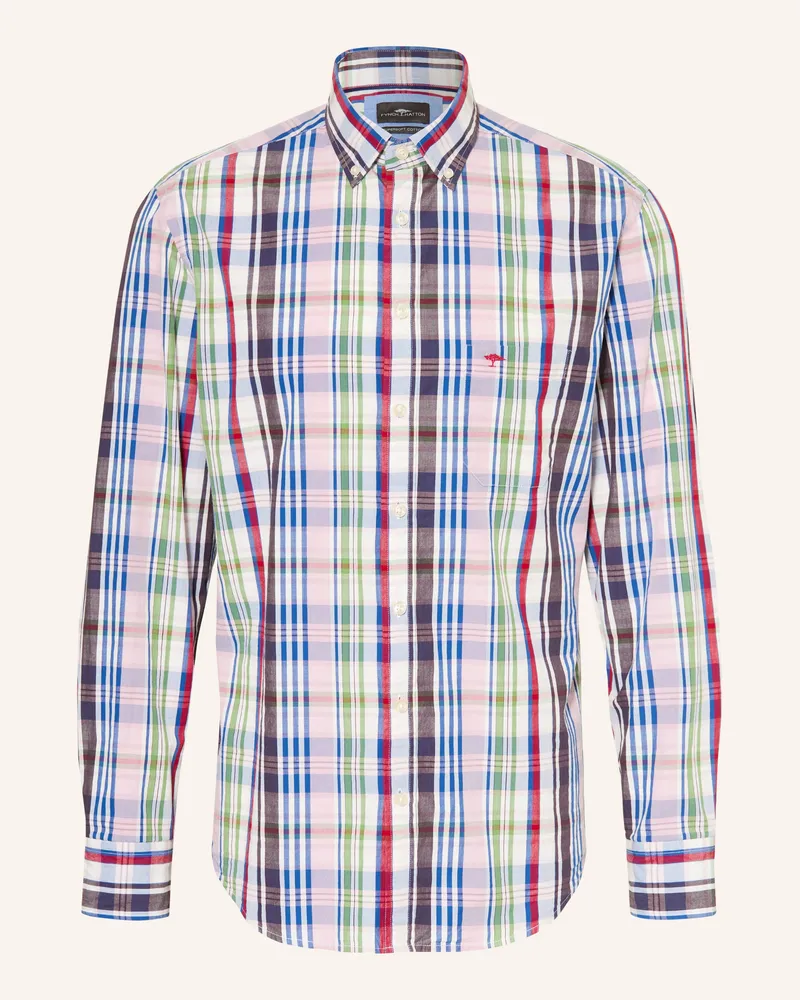 Fynch-Hatton Hemd Regular Fit Dunkelrot