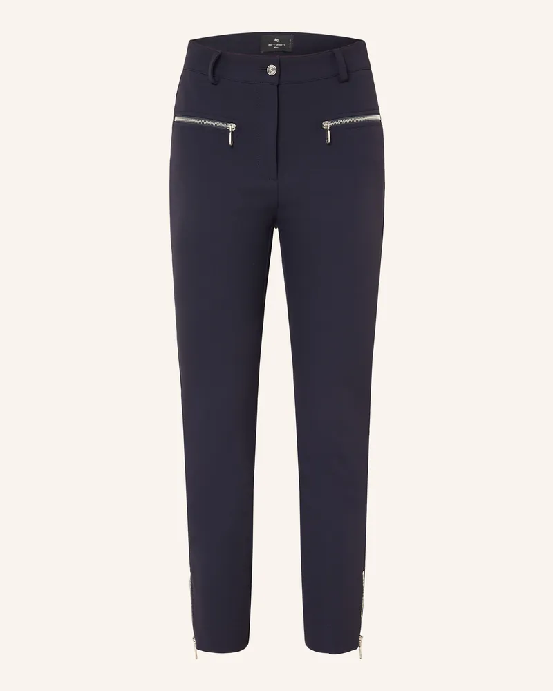 Etro 7/8-Hose Dunkelblau