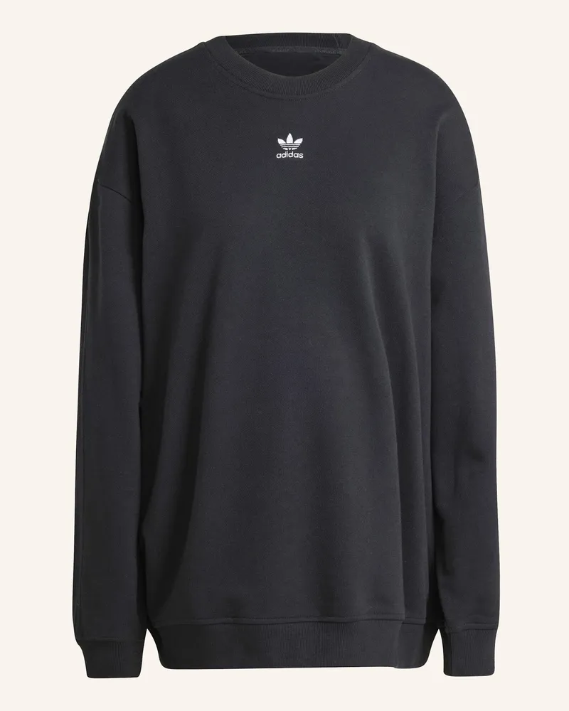 adidas Essentials Oversized French Terry Sweatshirt schwarz Schwarz