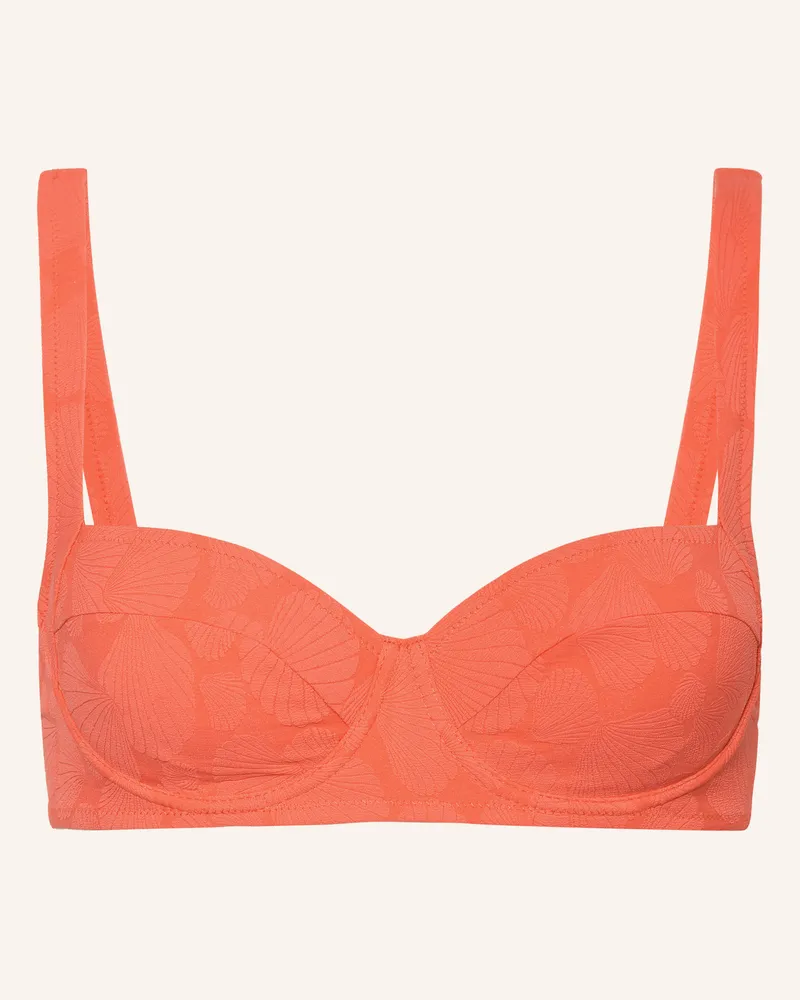 watercult Bügel-Bikini-Top Coastal Daydream orange Hellrot