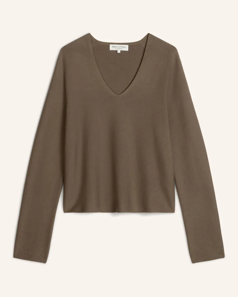 Marc O'Polo Seamless-Pullover braun Braun