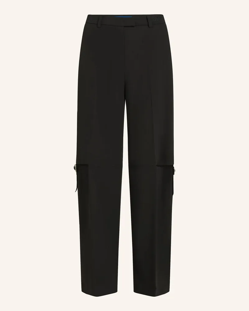 Karl Lagerfeld Hose schwarz Schwarz
