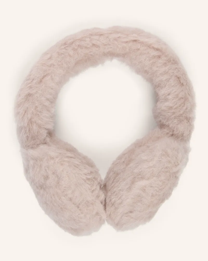 Max Mara Ohrenwärmer muffy1 Mit Alpaka beige Beige