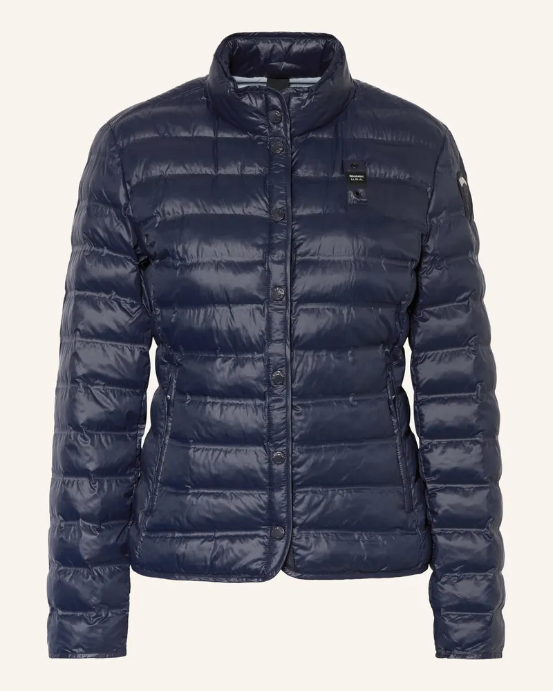 Blauer Steppjacke Moon blau Dunkelblau