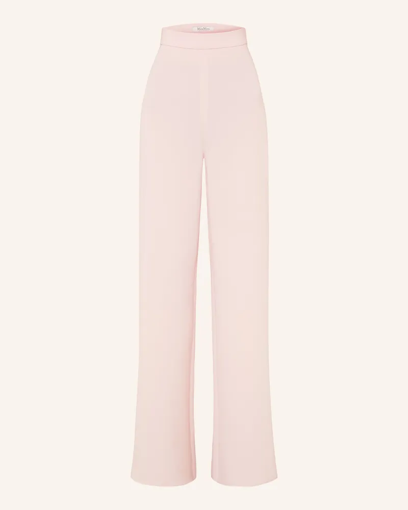 Max Mara Marlenehose Alaggio rosa Rosé