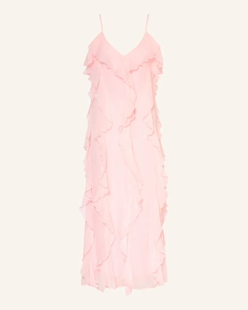 Mrs & HUGS Kleid Mit Volants rosa Rosa