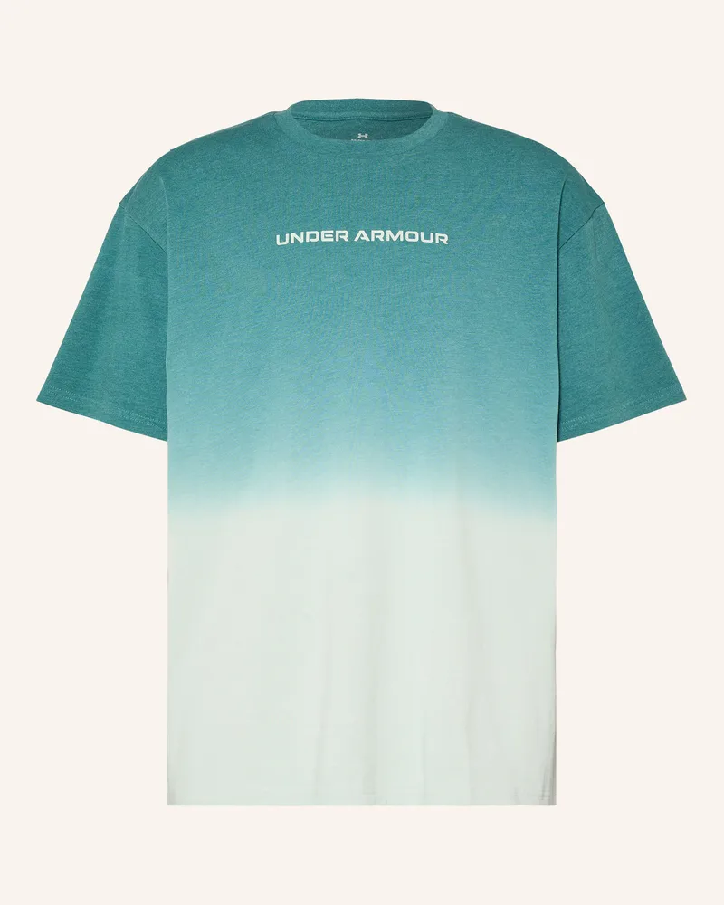Under Armour Oversized-Shirt Ua Heavyweight Gradient gruen Grün